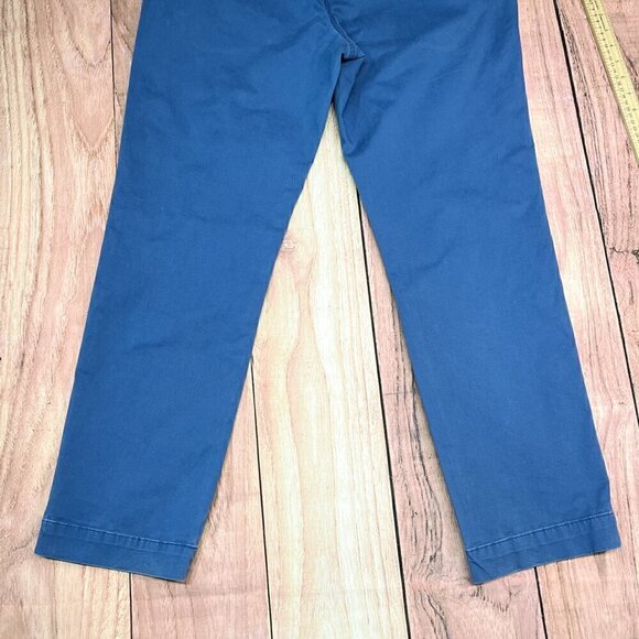 Polo Ralph Lauren Dusty Blue Stretch Straight Fit Washed Chino Pants, Sz: 34/30 - Picture 3 of 14